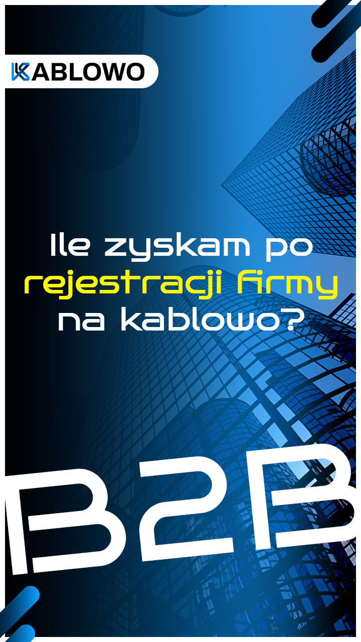 Ile zyskam po rejesracji fimry na kablowo yt